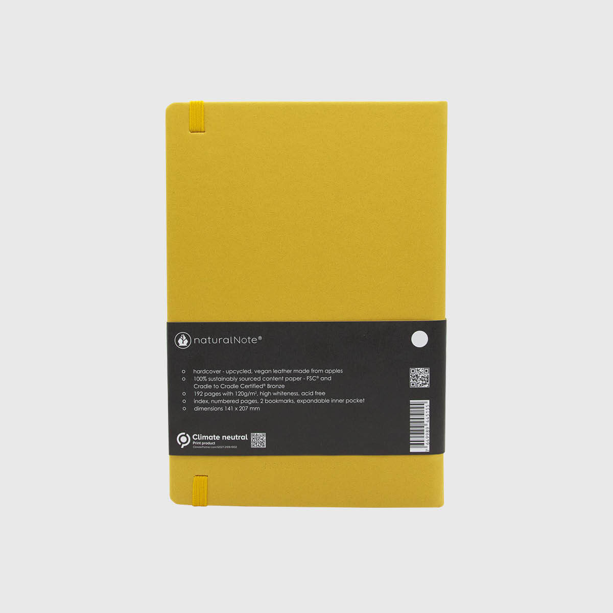 Bullet Journal vegan gelb