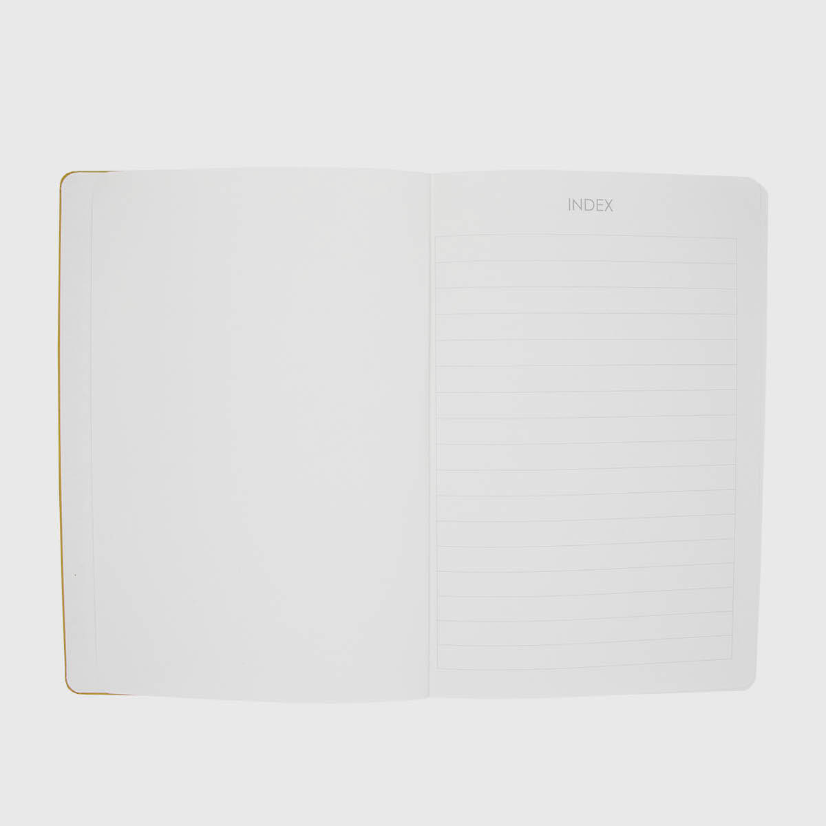 Nachhaltiges Bullet Journal key gelb