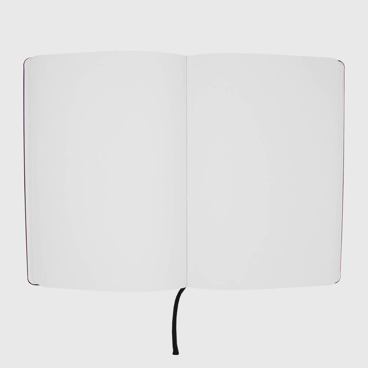 Nachhaltiges Notizbuch blanko schwarz