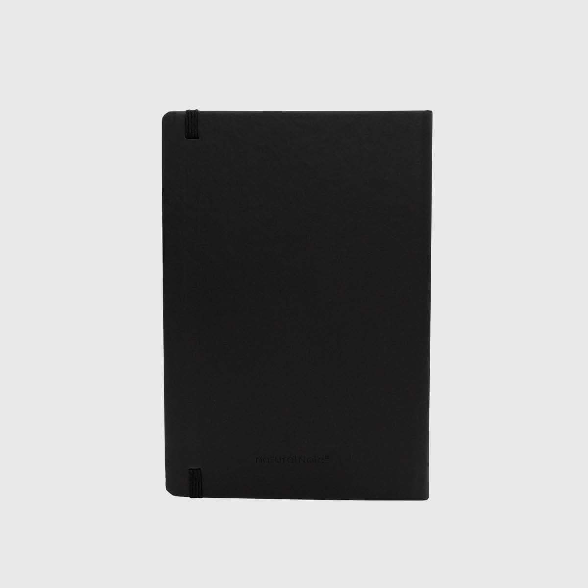 Notizbuch veganes Leder A5 schwarz