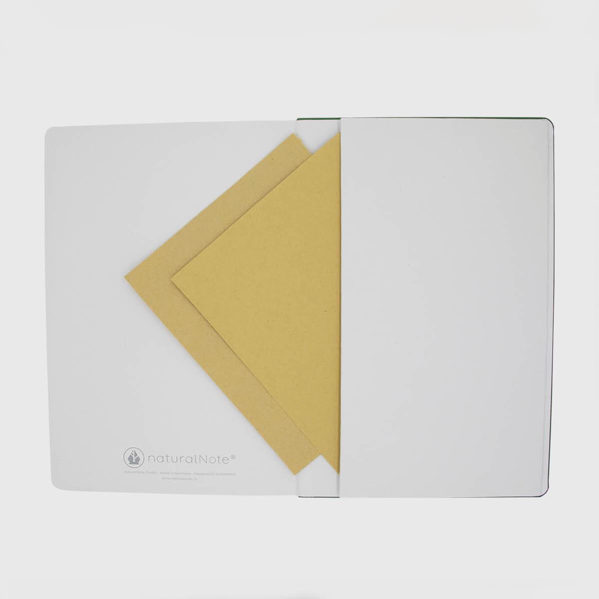 Notizbuch nachhaltig A5 pocket grün